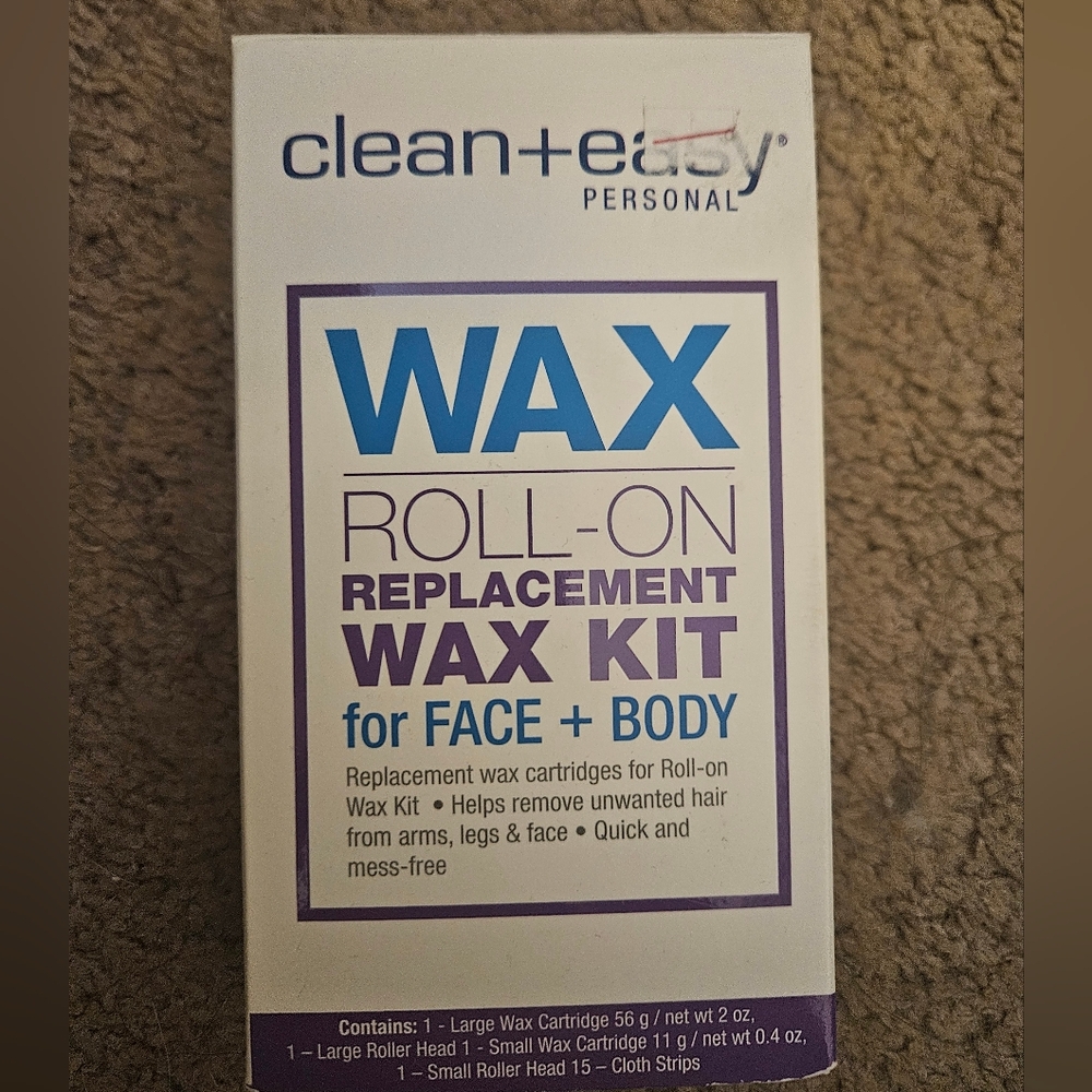 Clean+Easy Wax Roll-On Replacement Kit